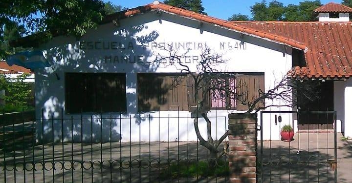 Robo en una escuela: sustrajeron un banco y elementos de limpieza