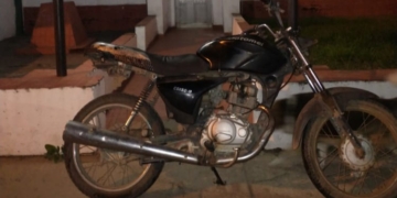 Recuperaron en Maciel una moto robada en 2017