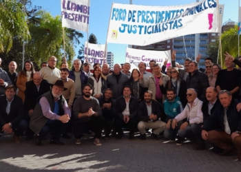 Presidentes comunales de la región respaldaron a Perotti en Santa Fe