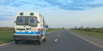 Accidente en Gaboto: un vecino chocó a un perro y sufrió traumatismos