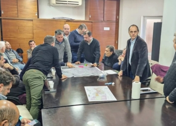 Reunión en Santa Fe por la circunvalación en Serodino, rotonda en La Ribera y el desvío Giardino