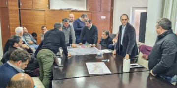 Reunión en Santa Fe por la circunvalación en Serodino, rotonda en La Ribera y el desvío Giardino