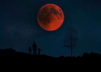 El eclipse total de luna se verá a partir de la noche de este domingo