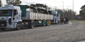 Fueron desalojados los cortes de camioneros en la provincia