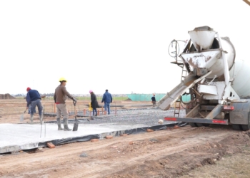 La Comuna de Timbúes comenzó la construcción de 40 viviendas