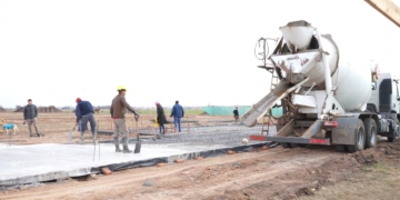 La Comuna de Timbúes comenzó la construcción de 40 viviendas