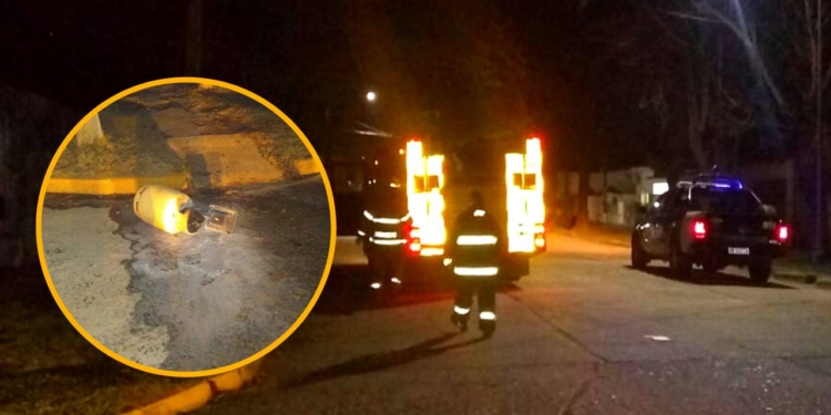 Explotó una garrafa en una carnicería en Barrancas y dejó dos heridos