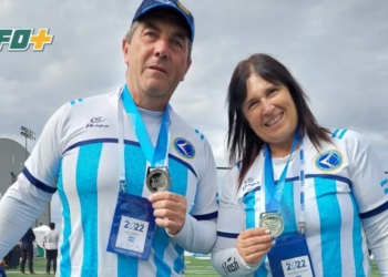 Emoción y medallas: la pareja de Timbúes y sus logros en el Panamericano de Canadá