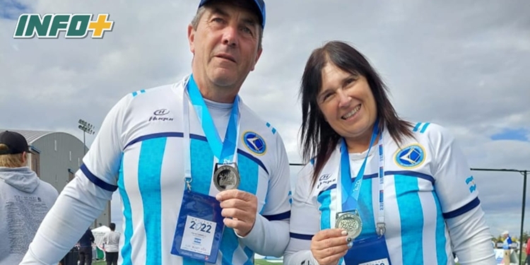 Emoción y medallas: la pareja de Timbúes y sus logros en el Panamericano de Canadá