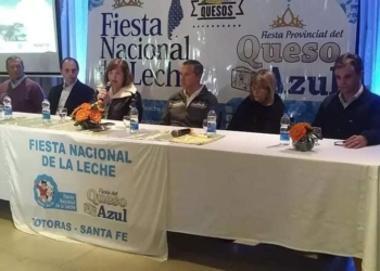 Totoras: se lanzó oficialmente la edición Nº 50 de la Fiesta Nacional de la Leche