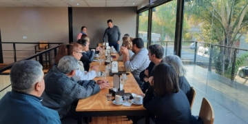 Diana entregó aportes en Gaboto y dialogó sobre las necesidades de las instituciones