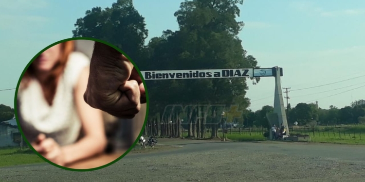 Imputaron y liberaron al hombre que golpeó a la mujer en Díaz