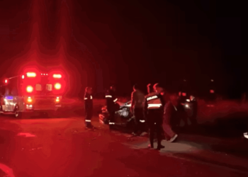 Una pareja de Maciel despistó en San Genaro sobre Ruta 34