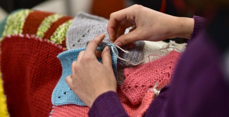 Lanzaron en Totoras la campaña solidaria de la lana y la frazada