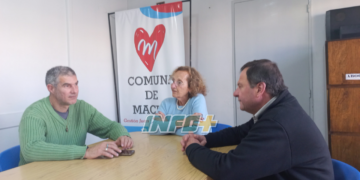 Kaufmann visitó Maciel y recorrió obras junto a Tramontin