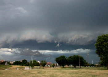Rige un alerta por tormentas para el sur de Santa Fe