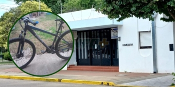 Robos en Barrancas: cables de la batería de un camión, flexibles de gas y una bicicleta