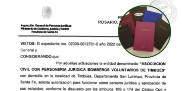 Los Bomberos Voluntarios de Timbúes consiguieron su personería jurídica