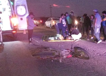 Un vecino de Barrancas cayó de su moto y sufrió traumatismo de cráneo grave