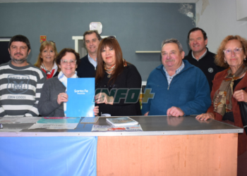 La Cooperativa de Agua Potable de Maciel firmó un importante convenio junto a Capitani