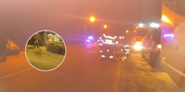 Maciel: un vecino falleció tras un accidente entre auto y colectivo en Ruta 11