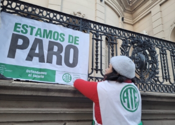 ATE extiende la medida de fuerza y para también el viernes