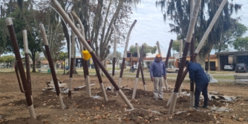 Totoras sumará dos espacios de juegos en sus bulevares