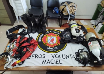 Maciel será sede del curso de Bomberos junto a 13 cuarteles
