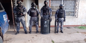 Allanaron una vivienda de Gaboto por amenazas con arma y hallaron droga