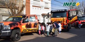 Bomberos por los chicos: realizarán en Totoras bicicleteada, juegos y mucho más