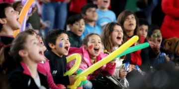 Serodino festeja el Día del Niño con payasos, juegos y mucha diversión