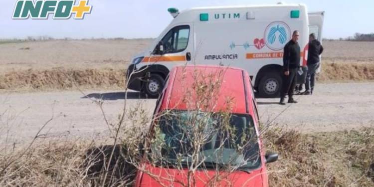 Madre e hijo de Andino heridos tras un fuerte accidente en Aldao