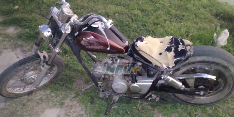 Un vecino de Monje sufrió una fractura tras un choque de motos: el otro conductor se dio a la fuga
