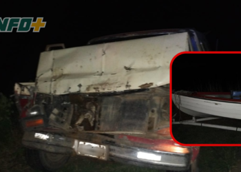 Una camioneta impactó contra un camión entre Monje y Díaz