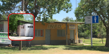 Daño y robo en los baños públicos de La Boca de Monje