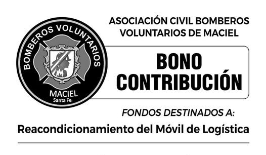 Bomberos Maciel venden sus últimos bonos que sortearán el sábado