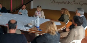 San Genaro: firmaron convenio para obra de tendido eléctrico en un sector de la ciudad