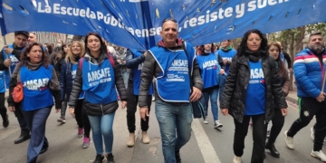 Se retomó el paro docente y el jueves habrá una concentración provincial