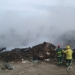 Incendio en basural de Barrancas: buscan que no se expanda a campos linderos