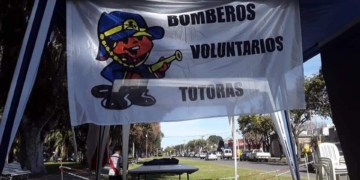 Bomberos de Totoras salvaron la vida de un nene de 2 años