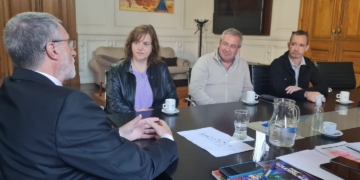 La intendenta de Totoras gestionó recursos en seguridad con el Ministro Rimoldi