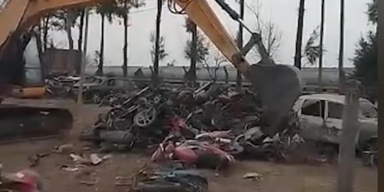 Timbúes: sacaron 55 toneladas de chatarra del corralón y harán huerta