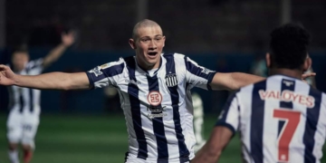 La especial dedicatoria del oliverense Giacone tras su primer gol