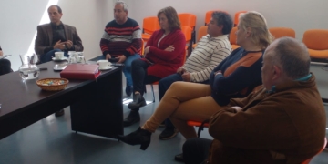 Pascual mostró su preocupación por la seguridad en Totoras: «Hay que aumentar la capacidad»