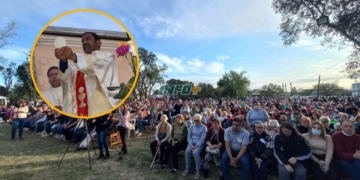 Una multitud recibió al Padre Ignacio en Carrizales