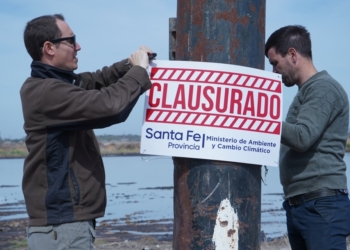Clausuraron el basural de Capitán Bermúdez, a la vera de la autopista