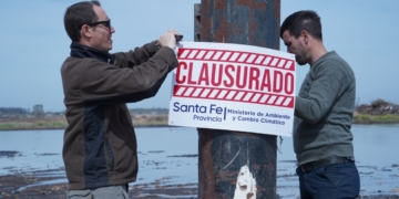 Clausuraron el basural de Capitán Bermúdez, a la vera de la autopista