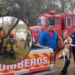Andino: bomberos rescataron a un perrito en la barranca