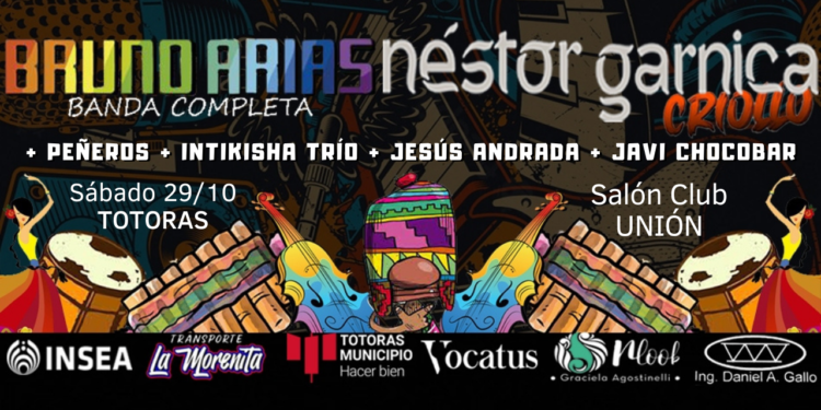 Totoras tendrá una mega peña de despedida de año en el Club Unión
