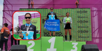 La macielense Marina Orona logró el primer lugar en la maratón del puente Rosario Victoria